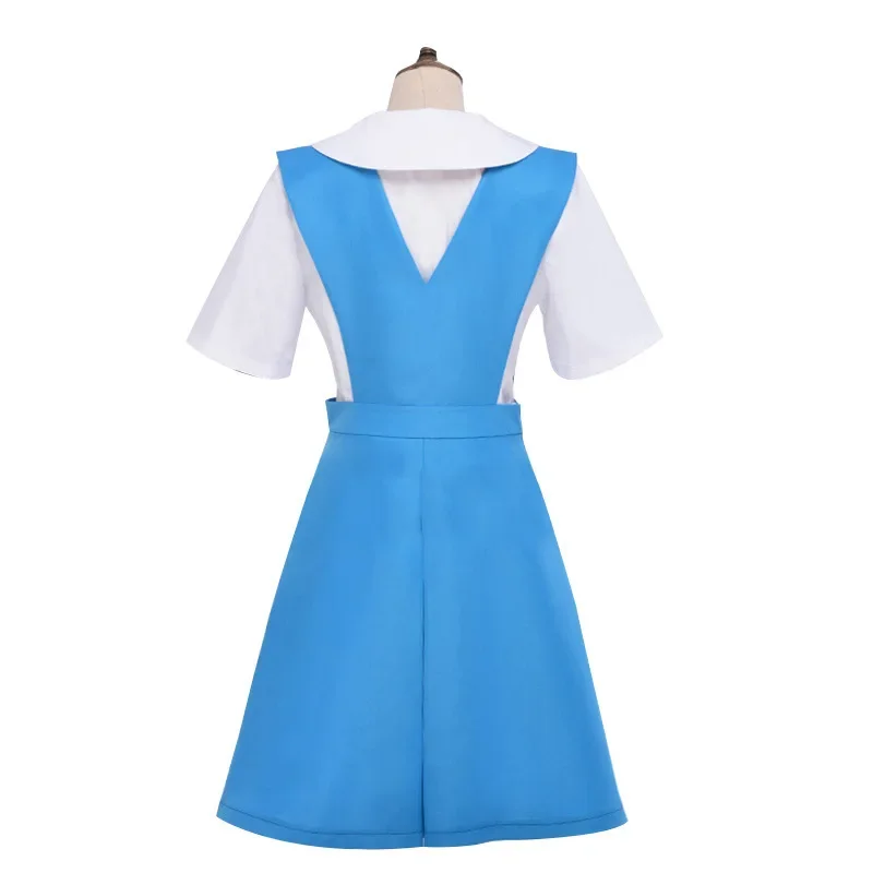 Neon Genesis Evangelion Asuka Langley School Uniform Cosplay Costume