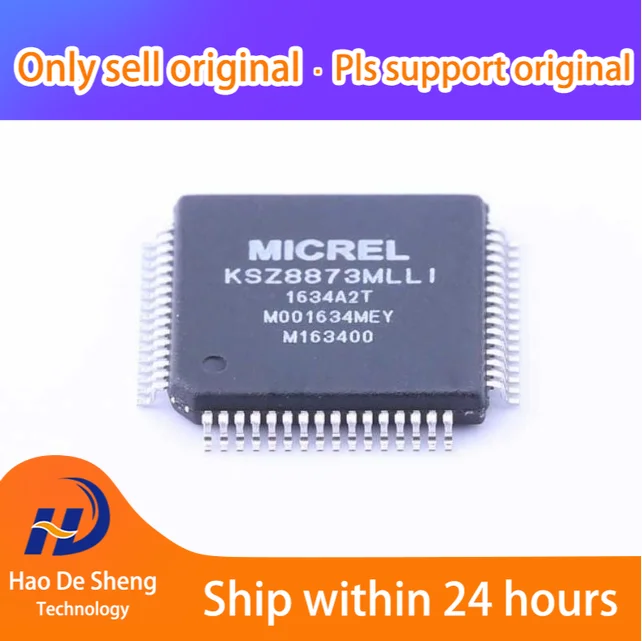 

10PCS/LOT KSZ8873MLLI-TR KSZ8873MLLI QFP-64 KSZ8873 New Original in Stock