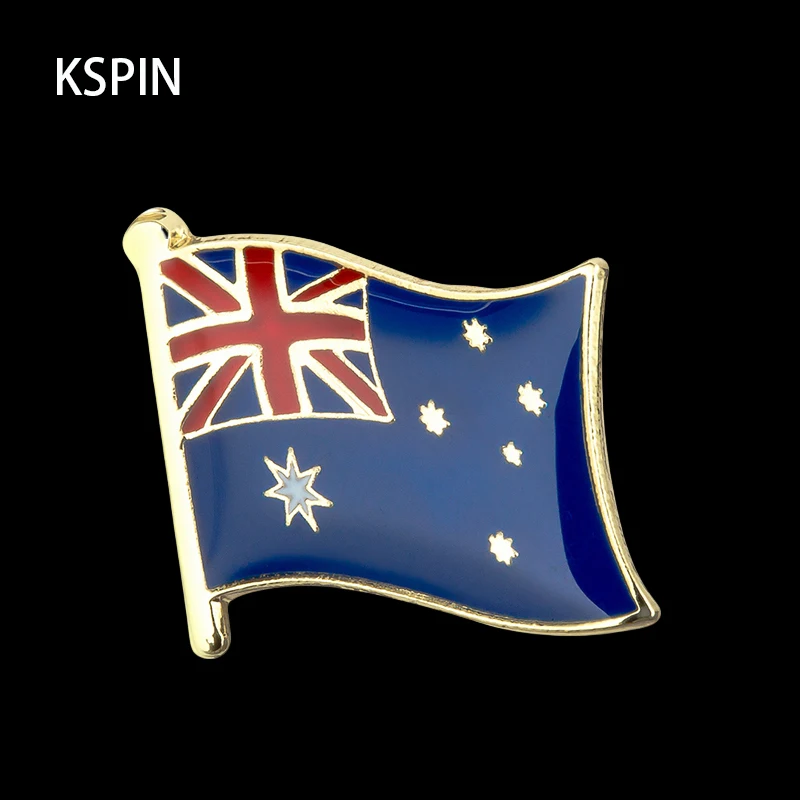 Australian Flag Badge Brooch - National Lapel Pin