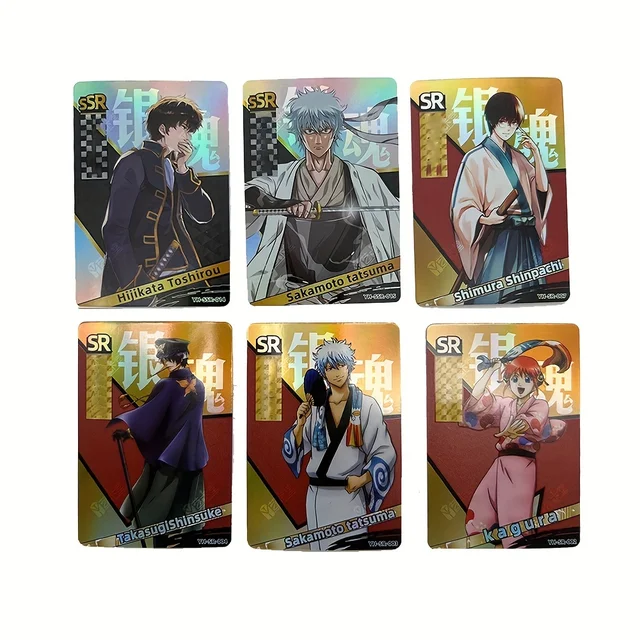 Bandai Genuine License Gintama Sp-Collectible Card Anime Characters Sakata  Gintoki Sakamoto Tatsuma Kagura Collection Card - AliExpress
