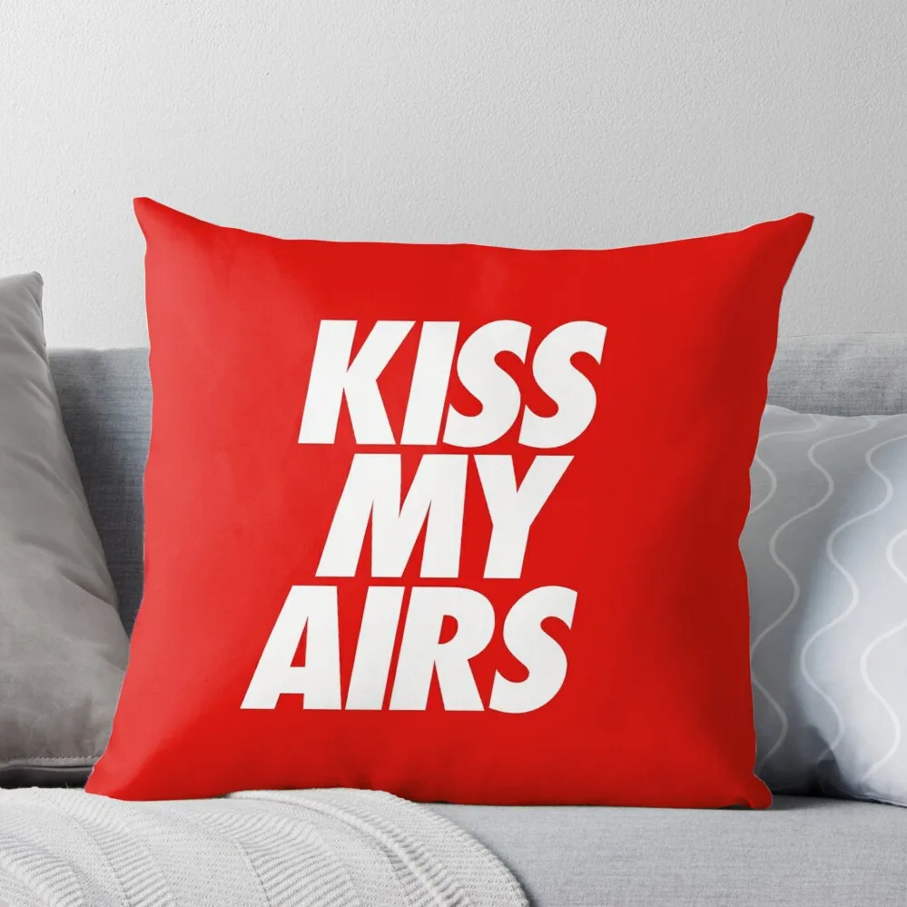 

Kiss My Airs Throw Pillow Pillow Cases Pillowcases