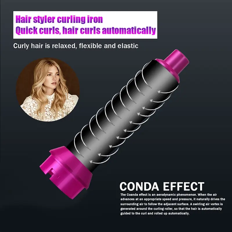 Dyson Airwrap 5 in 1 헤어 드라이어 핫 빗 세트 전문 컬링 아이언 헤어 스트레이트 너 스타일링 도구 헤어 드라이어 가정용