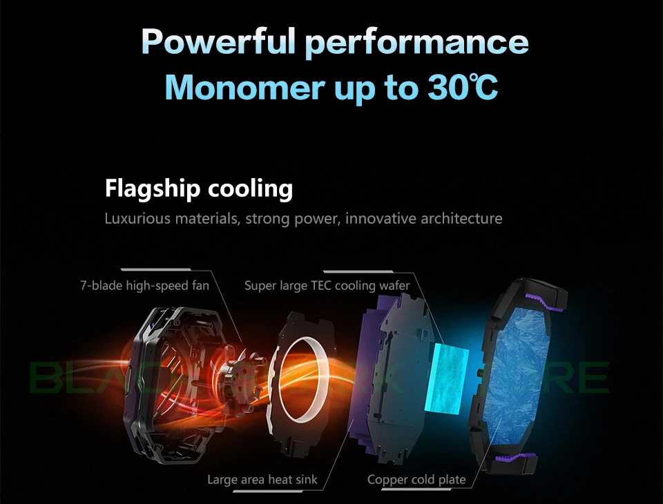 Stay cool with the Black Shark Cooler 3 Pro Radiators- smart cell direct