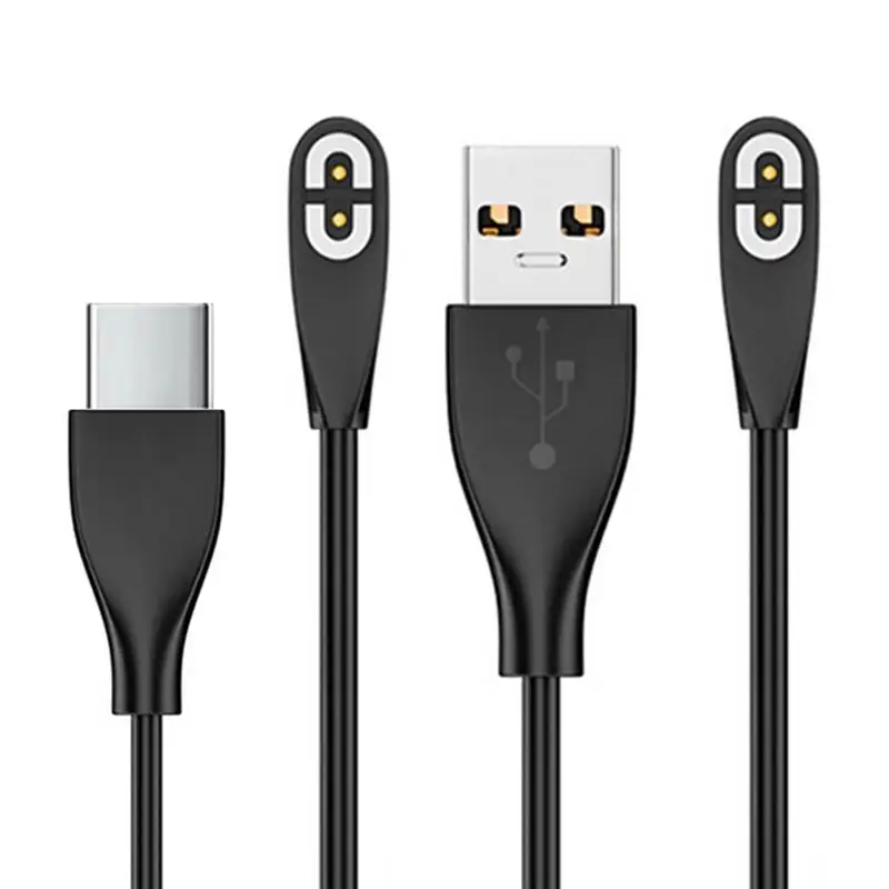 For Shokz AS800 S803 S810 OpenComm OpenRun AfterShokz Aeropex OpenRun Pro Mini Bone Conduction Headphones Magnetic Charing Cable