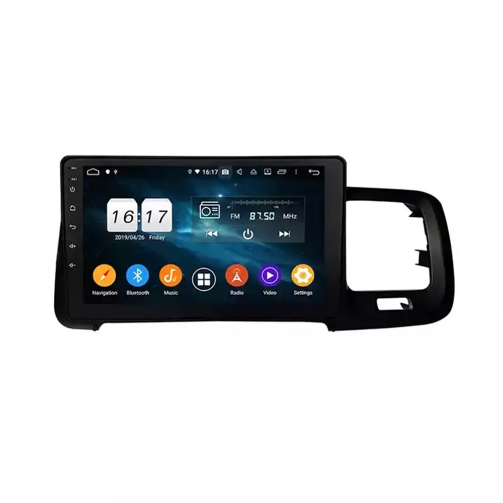 

9" MT8667 Android 13 Car DVD Player 8+256G 8 Core Video Stereo Multimedia GPS touch For VOLVO S60 2014-2018 Audio Carplay DSP