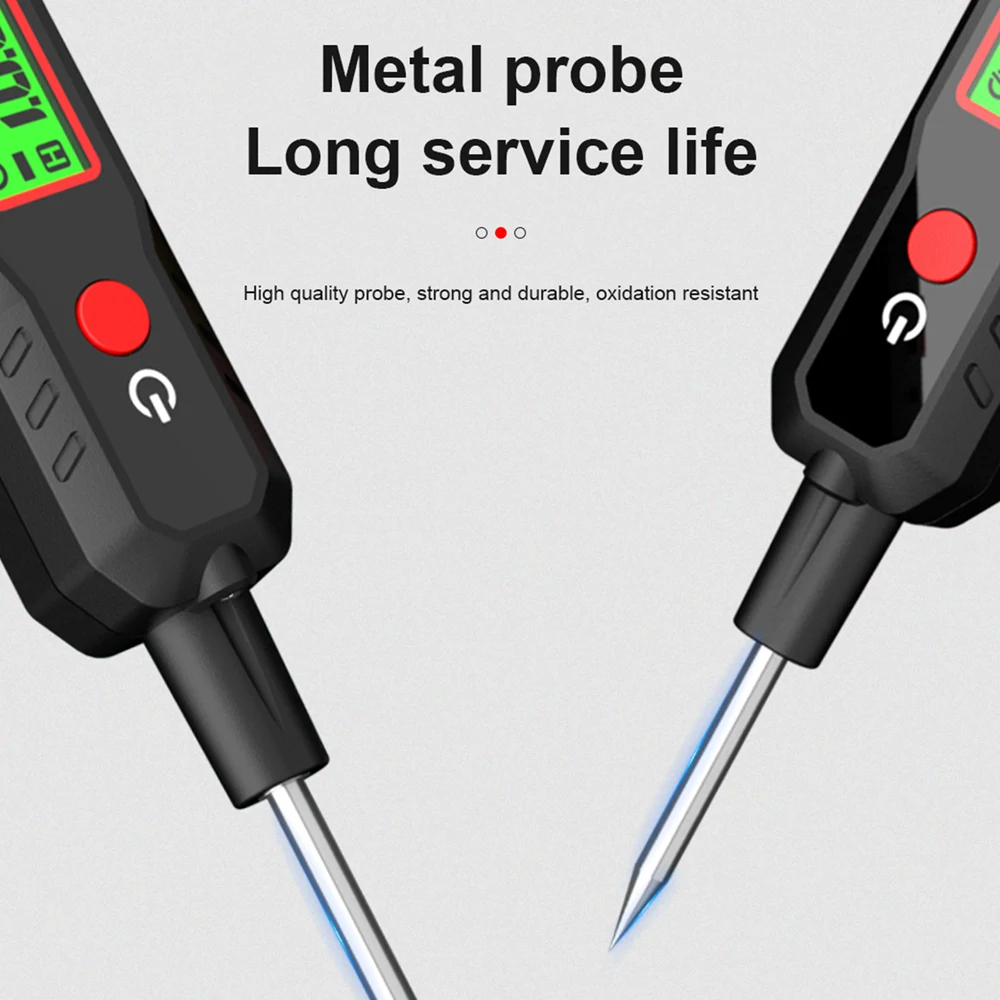 Car Voltage Detector Pen HT86A 100V Non-Contact Adjustable DC Voltage Backlight Tester Car Fault Maintenance Circuit Test Pen