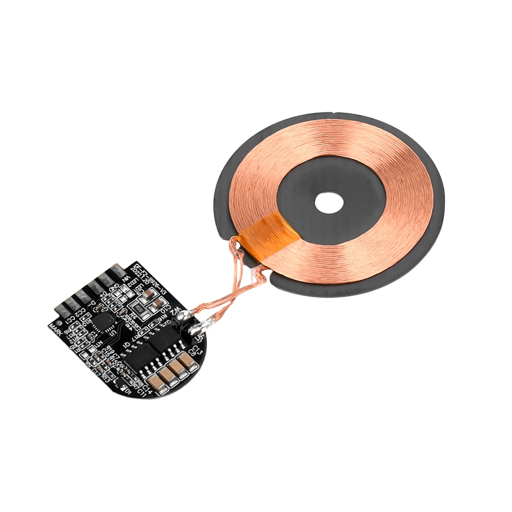 Modulo Caricabatterie Wireless Qi 3 Bobine – PCB 9V/1700mA Con Interfaccia USB – Sviluppo E Prototipi Elettronici