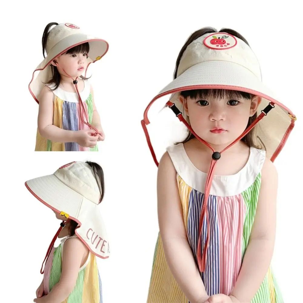 Versatile Large Brimmed Sun Protection Hat Sunshade Empty Top Caps UV Beach Women's