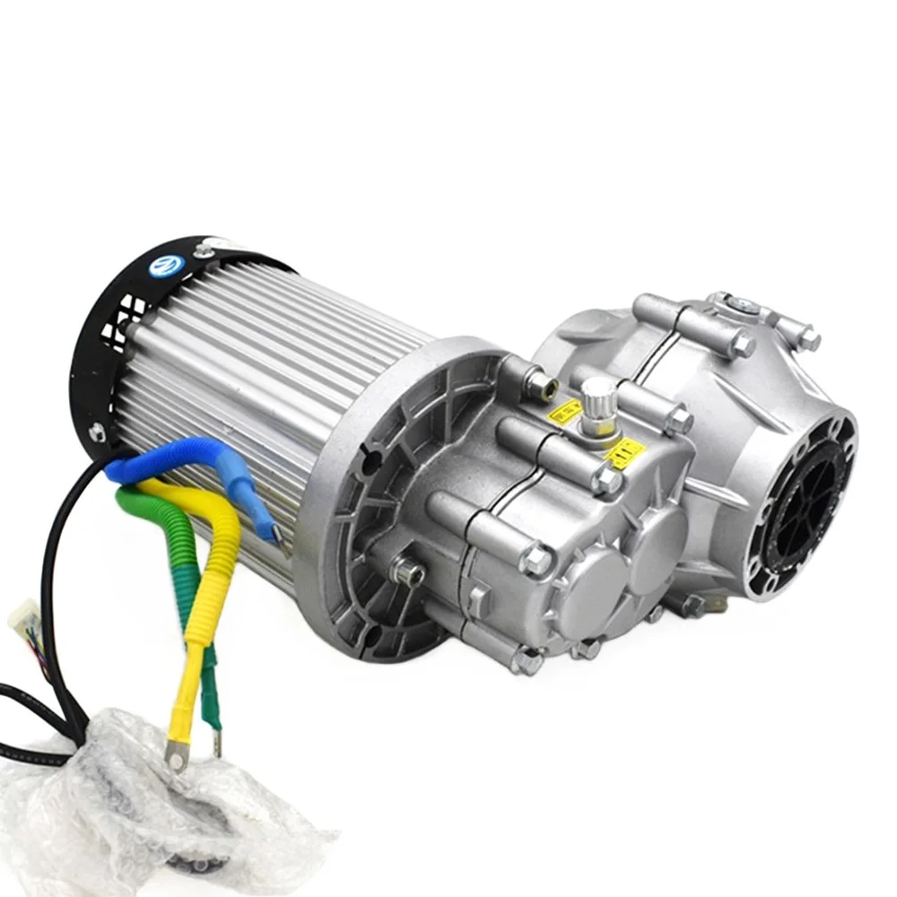 Sd12d7af5c30541e8b586d4e20abae2e8K 1000W 1200W DC 48V/ 60V/72V Brushless DC Motor, Differential Gear Motor for Tricycle, Electric Bicycle, BLDC , BM1412HQF