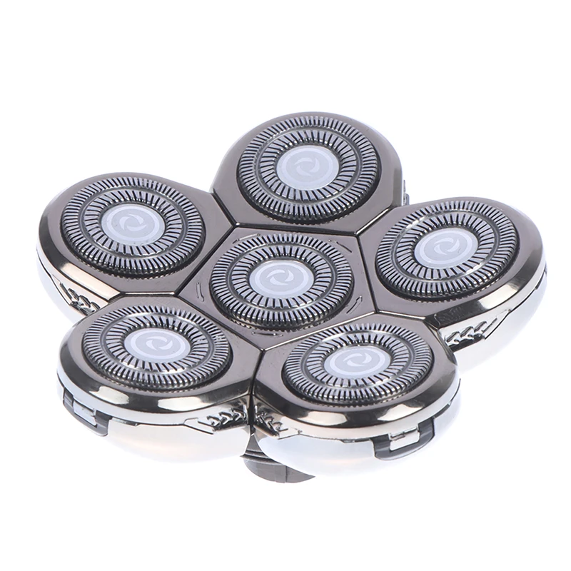 

1PC Replacement 6 Shaving Heads Blade 6D Razor Blade For Men Electric Shavers Kit Hair Clipper Accessories Replacement Parts
