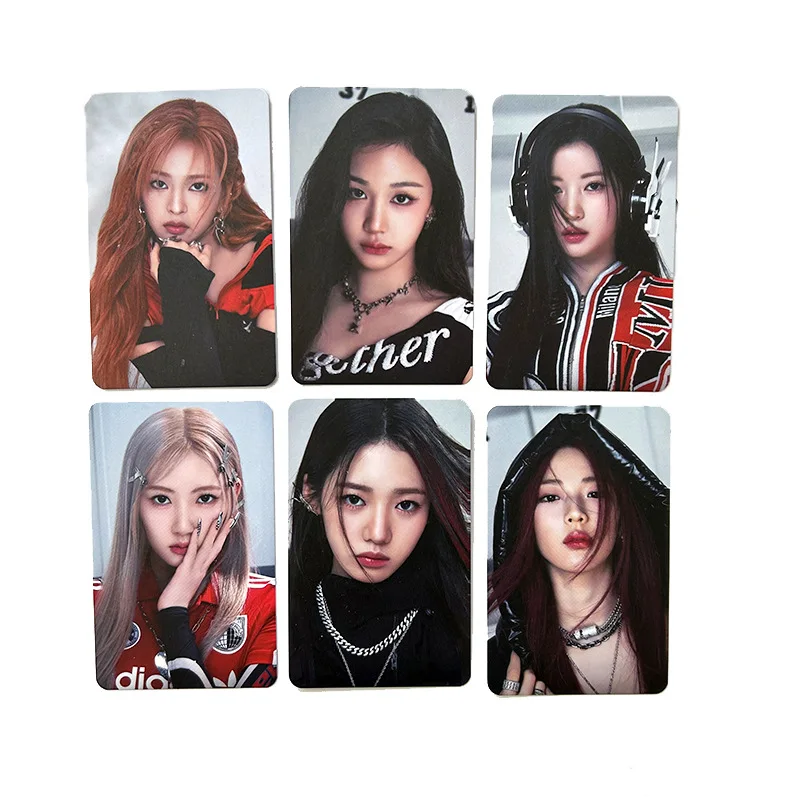 

6 шт. фотооткрытки KPOP BABYMONSTER, новый альбом, маленькая карточка, фотография, открытка, фотографии, печатные открытки, поклонники, коллекционные подарки