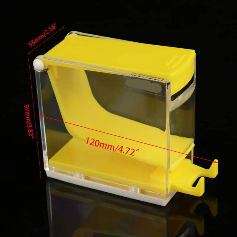 

1Pc Dental Dentist Cotton Roll Dispenser Holder Storage Box Press Type