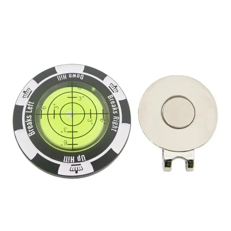 

Golf Ball Reader High Precision Reader Ball Marker Golf Golf Training Equipment With Hat Clip Golf Ball Markers For Men And
