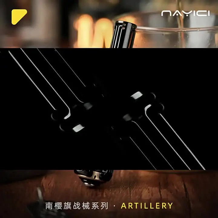 NAYICI EDC Artillery ジルコニウム機械式排出磁気複合玩具不安玩具自