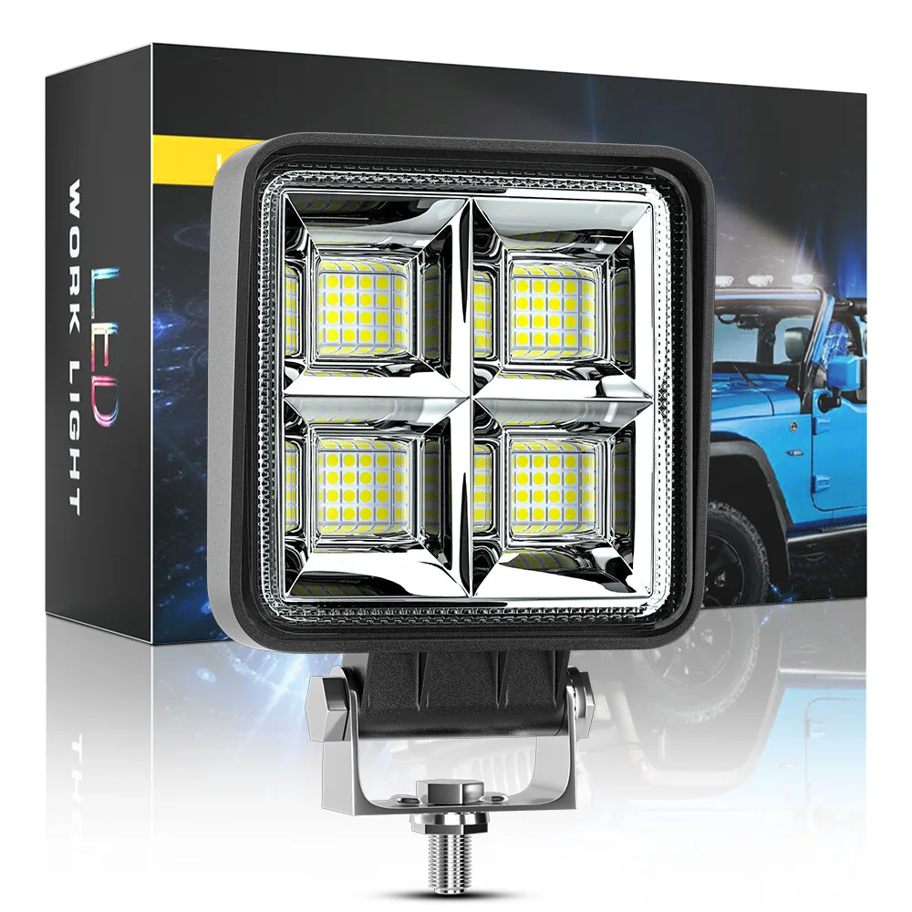 

Automobile LED Work Light 64LED Flood Auxiliary Light Modified Lighting Agricultural Machinery Engineering Forklift Light