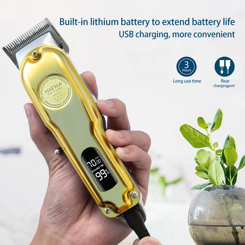 HIENA hair cutting machine man hair clipper Carving scissors trimmer for men hair trimmers for men Multi home appliance hyn-202 3