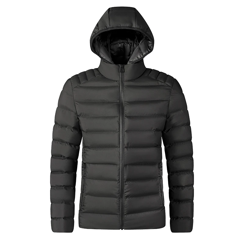

Men Winter New Thick Warm Waterproof Parkas Jackets Coat Men Autumn Outwear Casual Windproof Hooded Detachable Hat Parkas Men