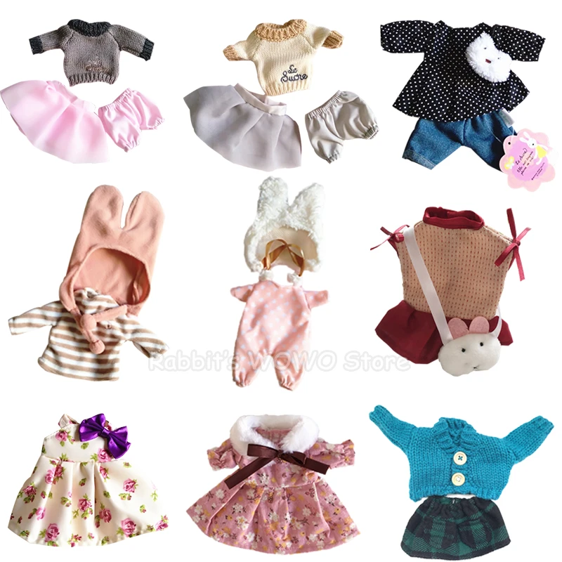 Ropa para muñecas de juguetes de peluche de Conejo Le Sucre, vestido suave, falda, suéter, casa de juego, accesorios para muñecas clothes|doll baby born accessoriesbaby born - AliExpress