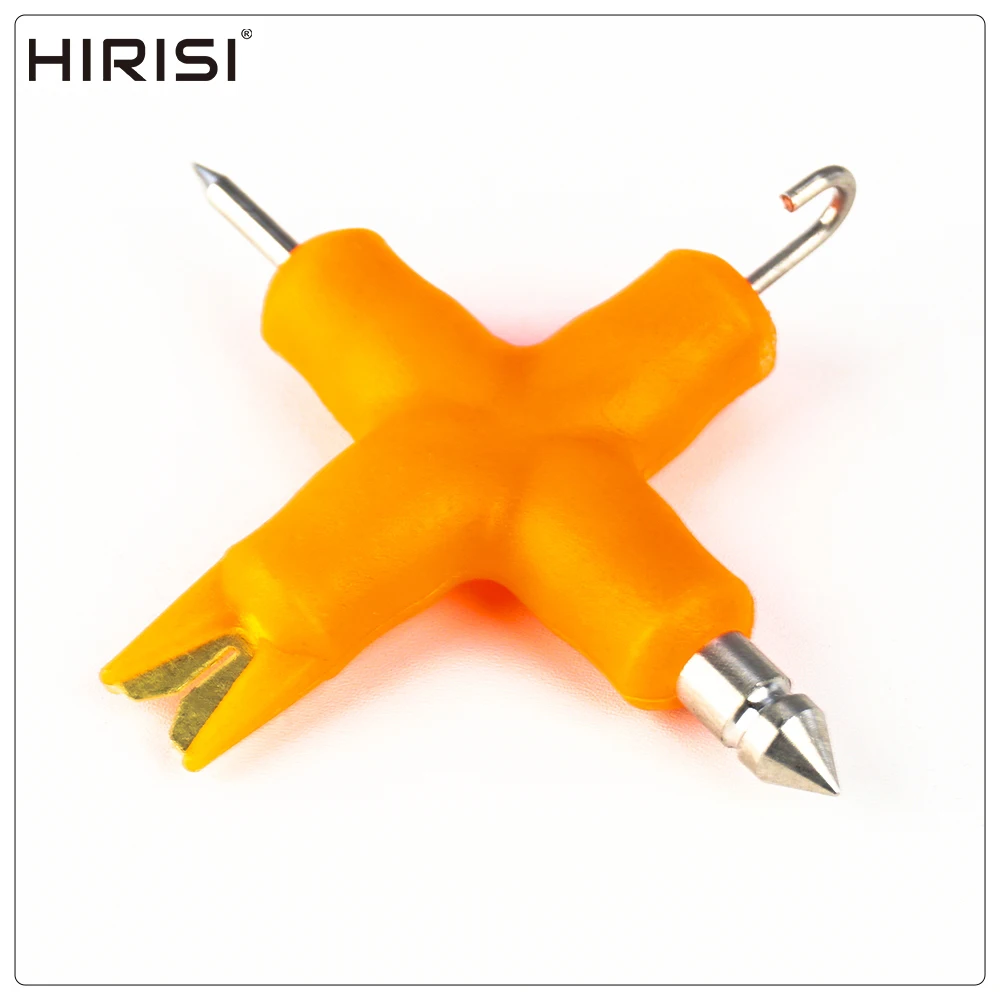 Karpfenangeln 4-in-1 beschichtetes Geflecht Stripper Rig Tool Puller Line Tool Mehrzweck tragbares Knotter-Werkzeug Angelzubehör – Detail 1