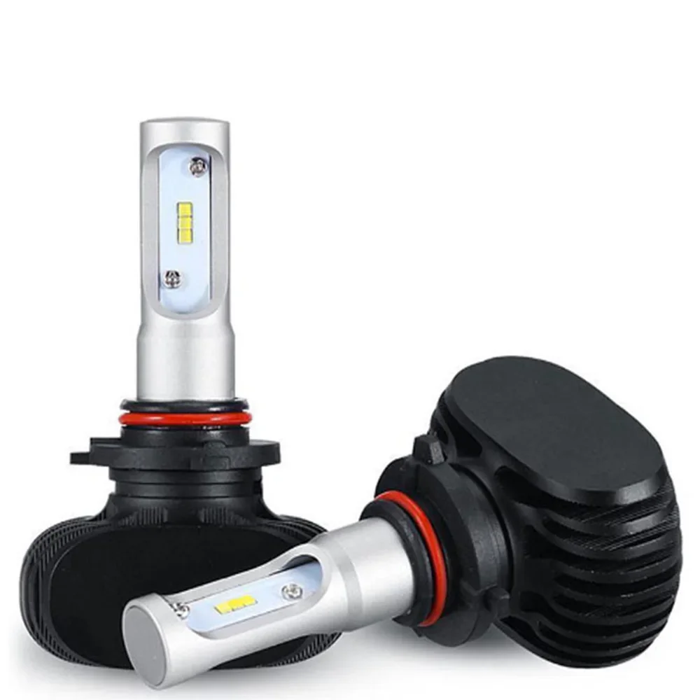 

S1 H8 H9 H11 LED Headlight Fog Light Bulbs, 9005 9006 H13 9004 Car Headlight Bulbs, Super Bright 6000K 80W CSP Chips