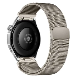 Elegant Milanese Magnetic Loop Bracelet - Premium Stainless Steel Watch Band (18/20/22mm) - 22mm (Titanium)