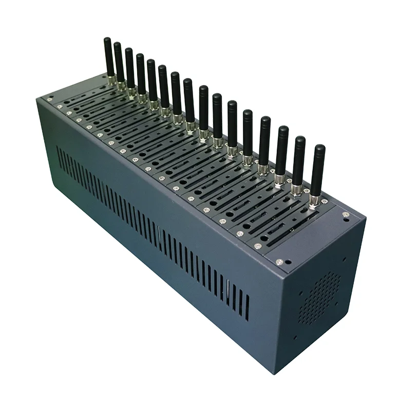 빠른 전송-속도 LTE 4G SMS 모뎀, 16 포트 4G 대량 Sms 모뎀 Sms 방송 게이트웨이 Gsm 모뎀