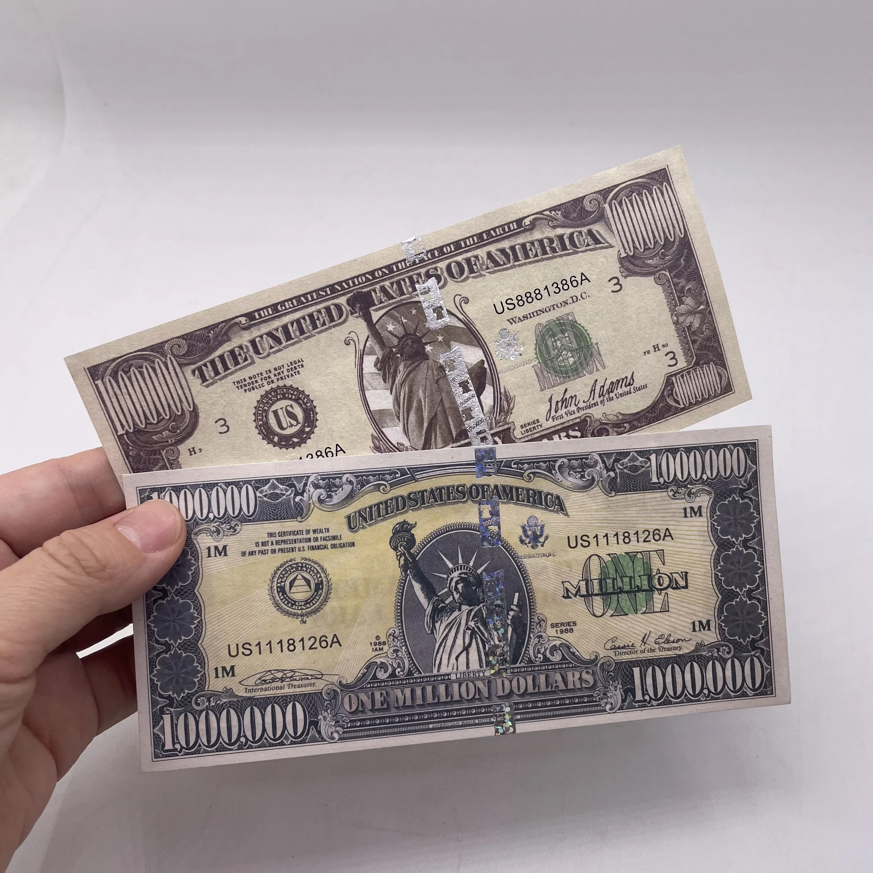 colecci-n-de-billetes-de-un-mill-n-de-d-lares-americanos-estatua-de-la