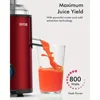 High-Power Hervigour Juicer Machine, Large 3.2" Feed Chute, Quick Juice Extractor for Whole Fruits & Veggies, 3-Speed Settings, 2