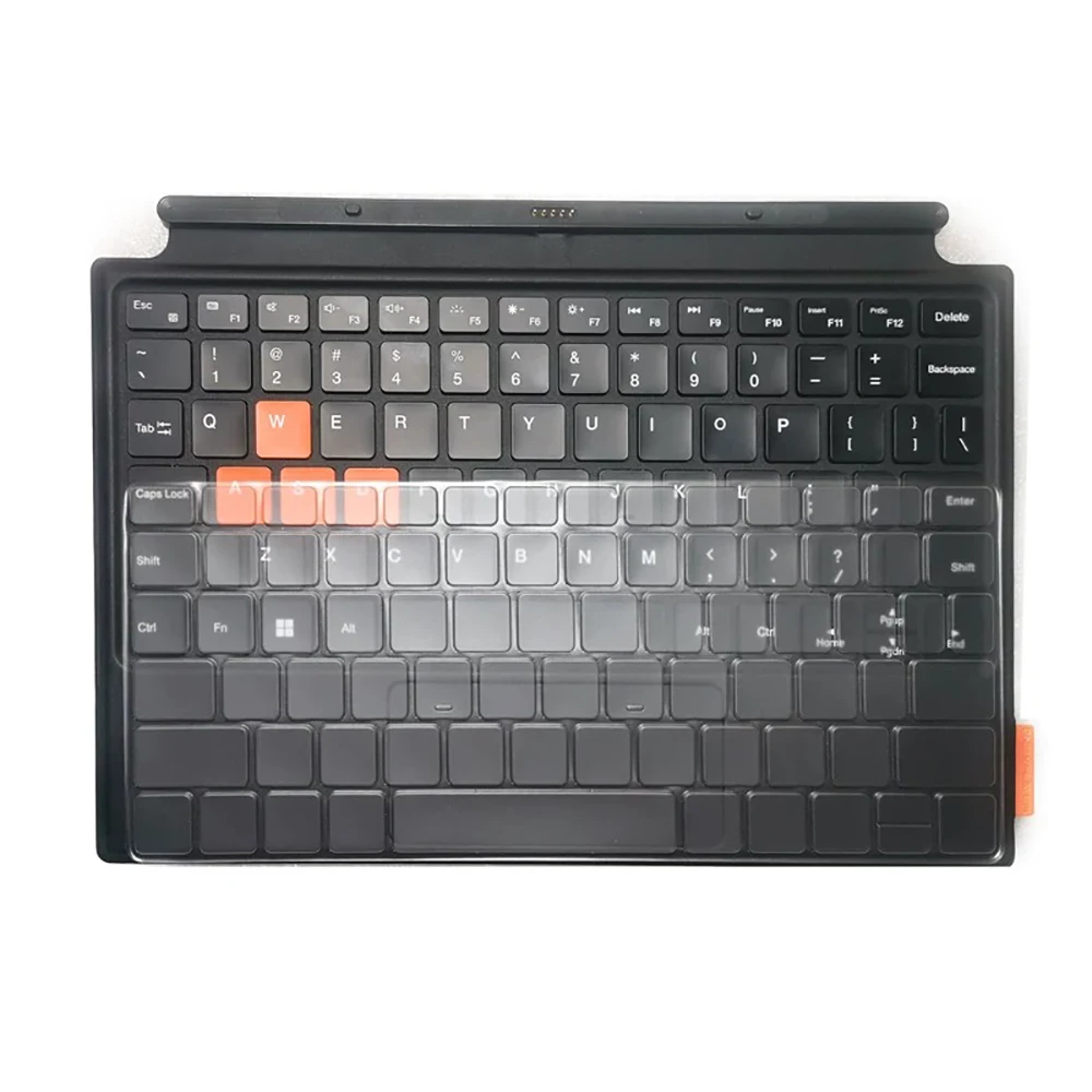Zshion Keyboard Silicone Cover Waterproof Clear Transparent Silicone Keyboard Cover Protective Skin Compatible with Onexplayer X1/X1 mini/Onexpalyer 2 Keyboard Cover Keyboard Silicone Cover