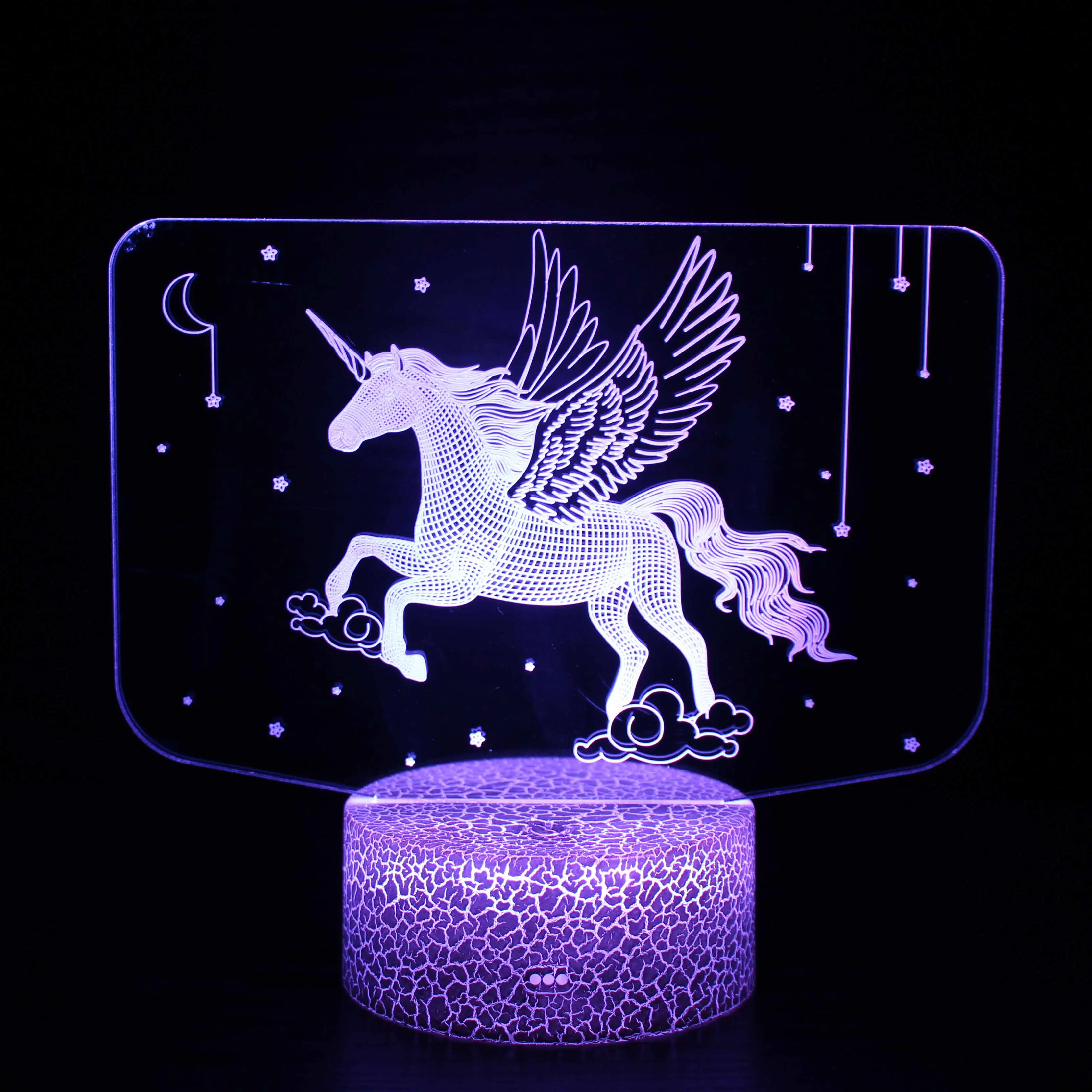 Luminous Unicorn Smart App Control Rainbow Night Light Dinosaur Doll LED  Party Decorations Valentines Day Gift Kid'S Room Decor - AliExpress
