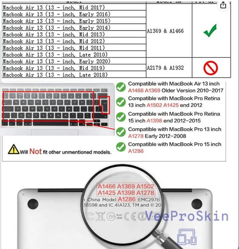 Euro EU ESP Spanish Keyboard Skin Cover for Apple A1314 (MC184B/E) Old models iMac Keyboard SPANISH Protector