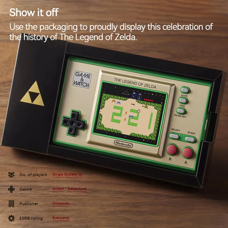 Nintendo & Watch The Legend Of Zelda Game Console Play 3 Series Defining Games A Fresh Look For A Classic Device - Video Game Consoles - AliExpress