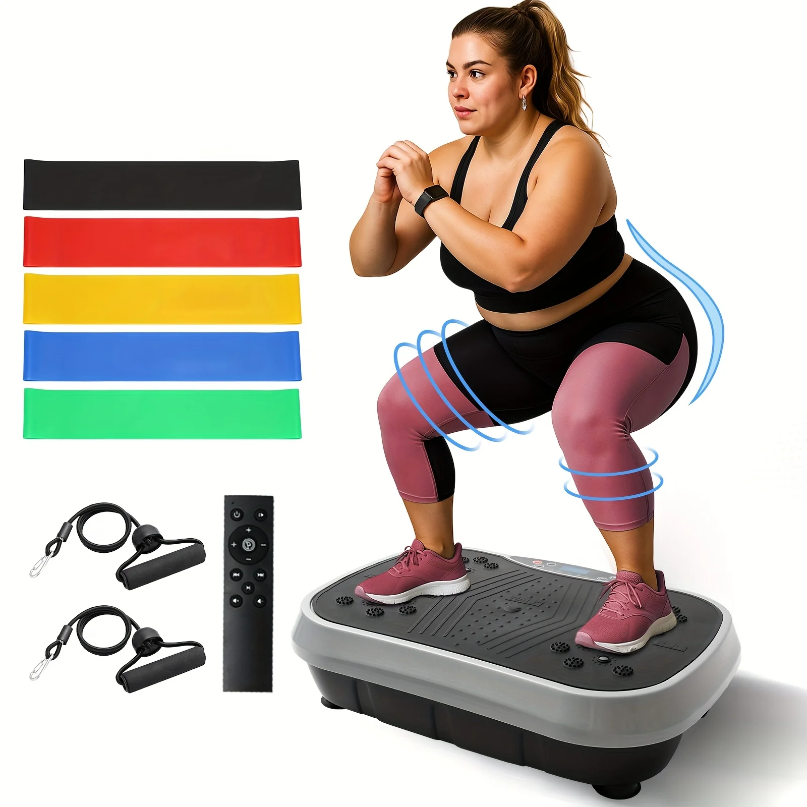 Magnetic Vibration Fitness Plate 6