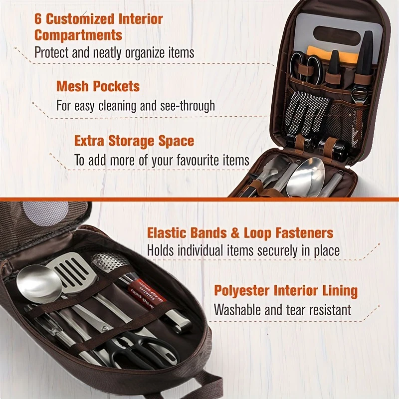 Portable Camping Utensil Organizer 3