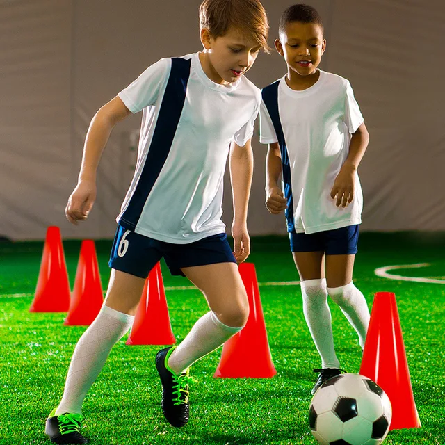 5Pcs 23CM Football Training Cones 9Inch Soccer Sign Bucket Barrier Kids Adults Springback Marking Cup Symbol Sports Accessories 5