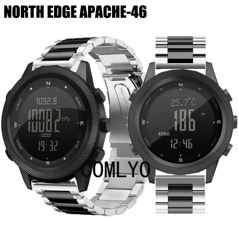 Montre Numérique NORTH EDGE APACHE-46 – Homme – Sports Outdoor, Course, Natation – NEUVE