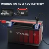 ANCEL BA301 6V 12V Car Battery Tester Analyzer Automotive Battery Cranking Charging load Circuit Test Tools for Car/Motorcycle 3