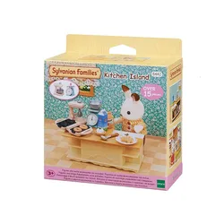 Sylvanian Families Dollhouse Playset Kitchen Island Set Furniture Accessories Gift Girl Toy New in Box 5442