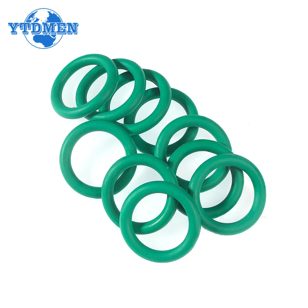 O-Ring Repair Kit 18 Types Durable Green Rubber Sealing Rings for Automotive Air Conditioning Compressor Complete 265pcs/270pcs