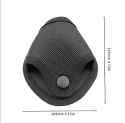 Tactical Quick Access Handcuff Holder Pouch (Black - 1pcs)