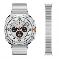 Stainless Steel Strap For Samsung Galaxy Watch Ultra 47mm Smart Watch Official Original Buckle Bracelet For.jpg