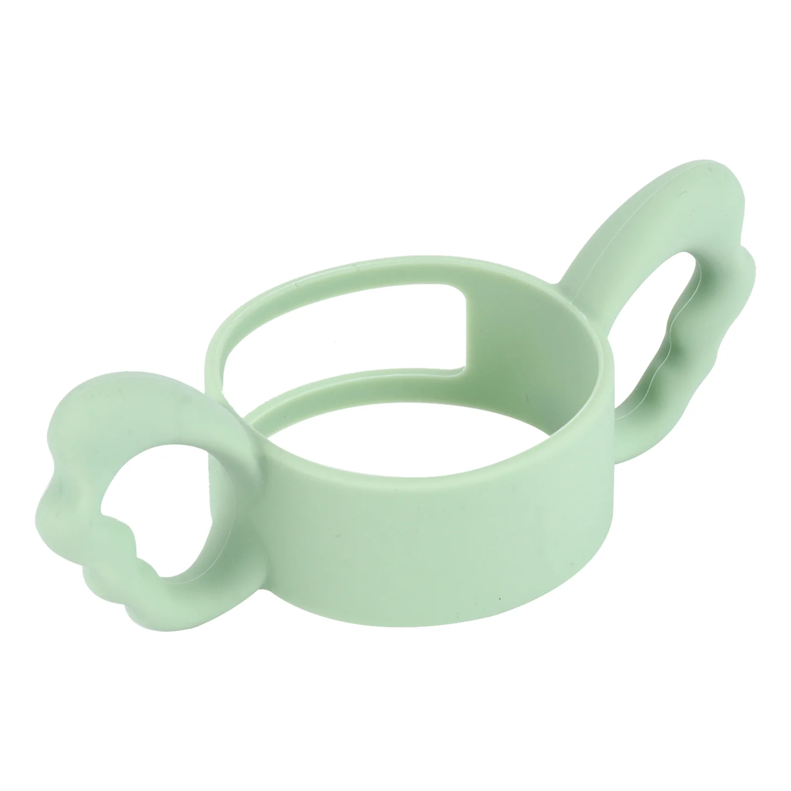 Upgraded Hollow Double Handle Food Grade Silicone Baby Feeding Bottle Handles Milk Bottle Grips Feeding Accessories