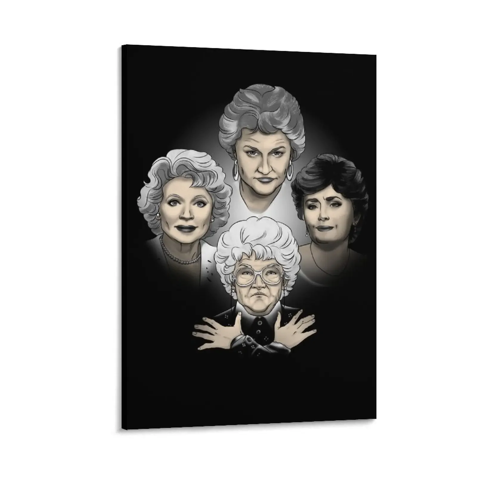

Golden Girls Canvas Painting ornaments for home decorative frames wall room