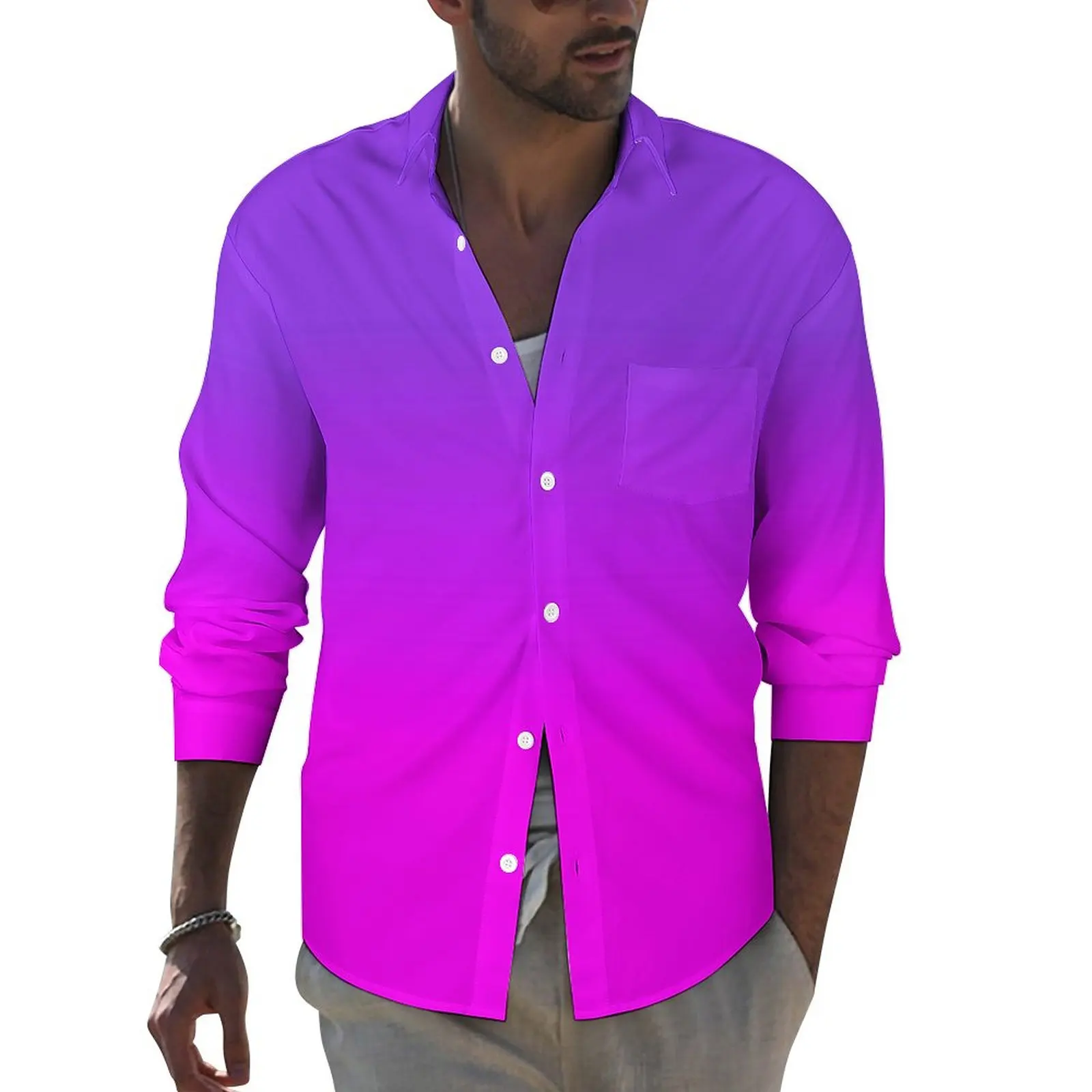 Neon Dress Shirts For Men