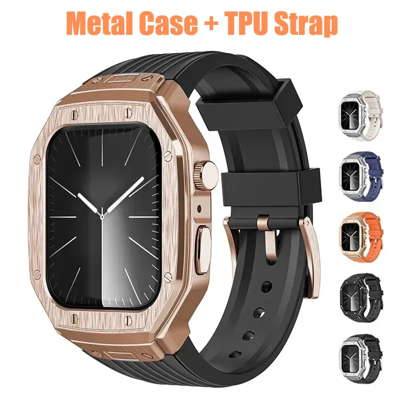Deluxe Metal Case & TPU Strap Replacement Kit