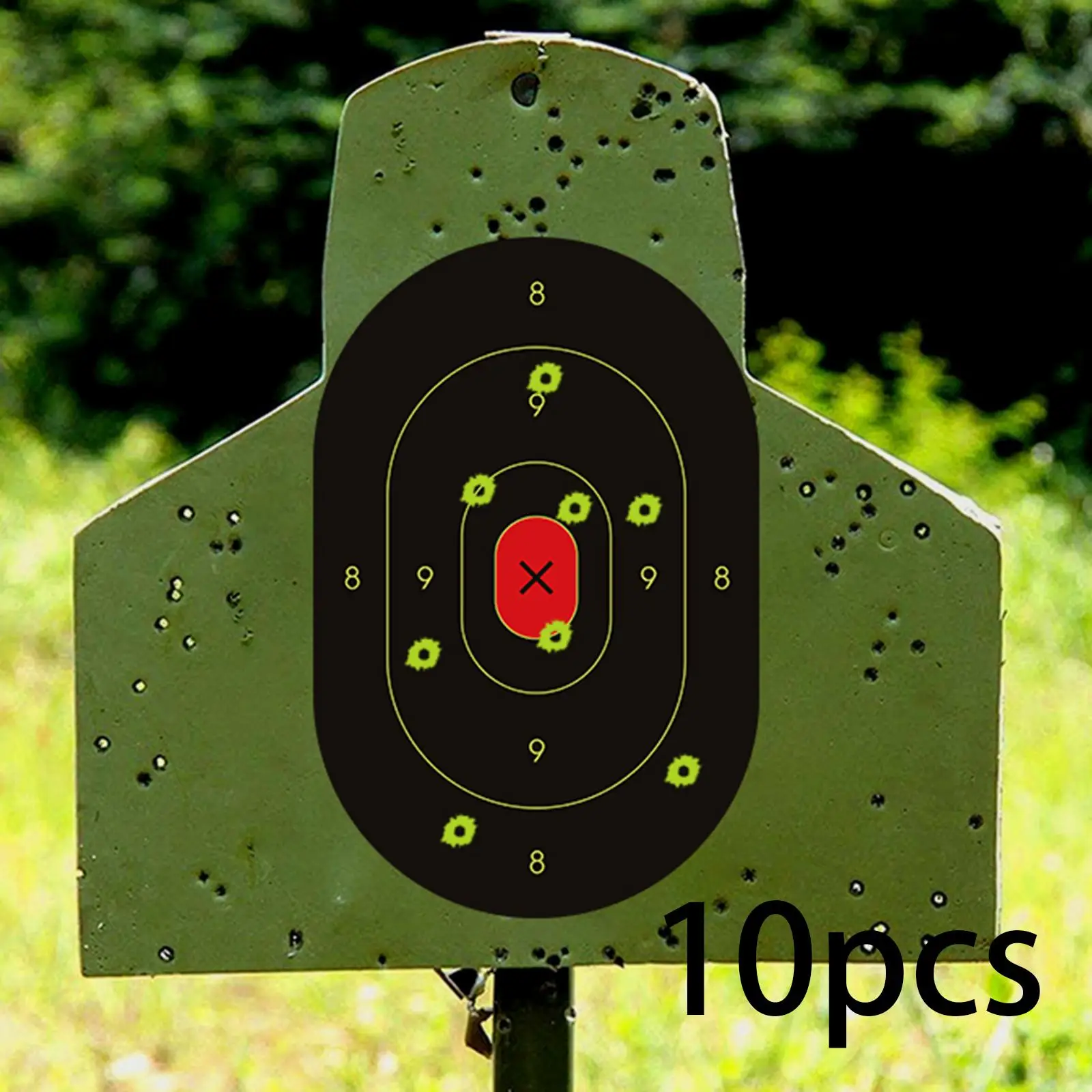 8 x 12 Inch Shooting Targets Stick & Splatter Mini Silhouette Self Adhesive  For Hunting Gun Rifle Pistol Pellet Gun Practice - AliExpress