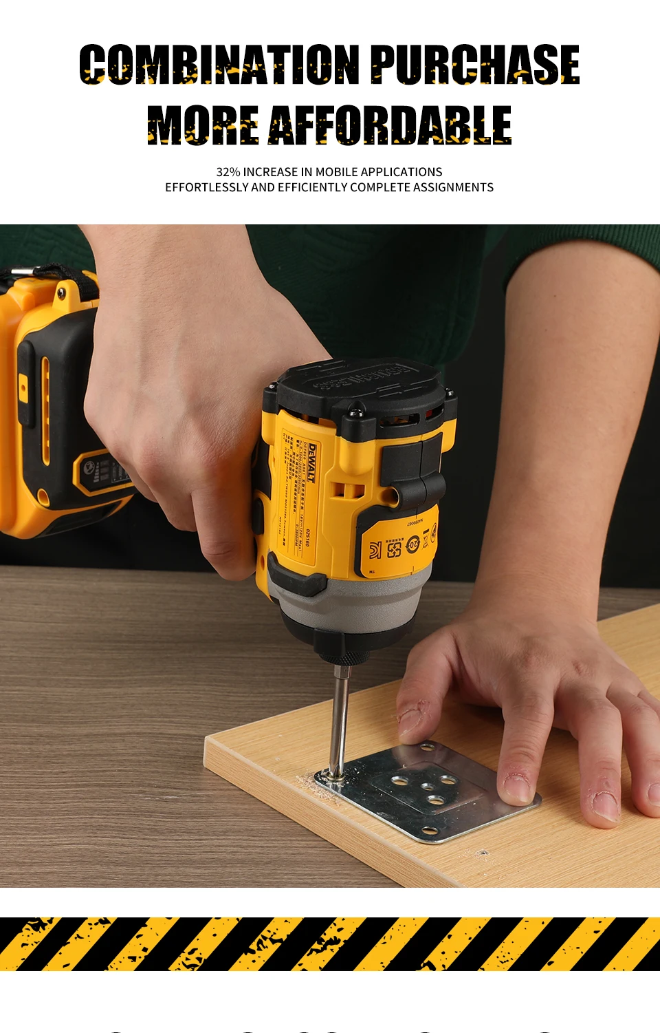 DEWALT DCF850 features