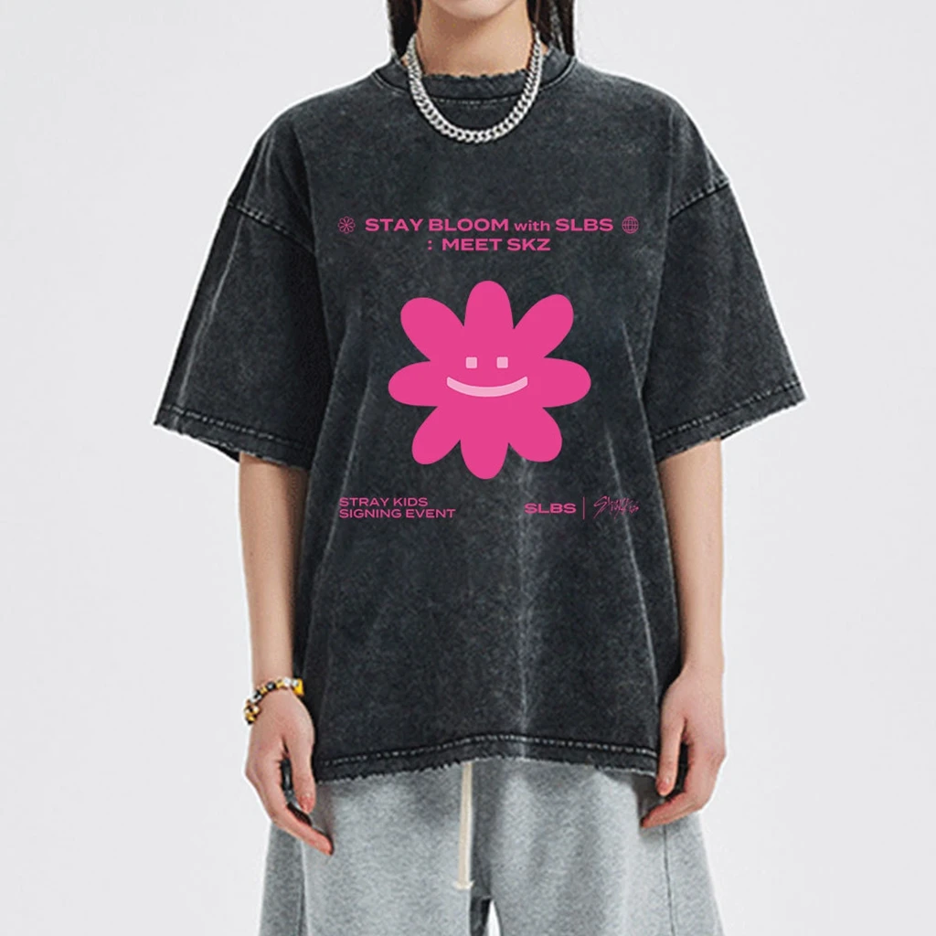 

Y2K Cotton Top Women's Summer Round Neck Short Sleeve Vintage Men's and Women's Fashion Harajuku Loose T-Shirt