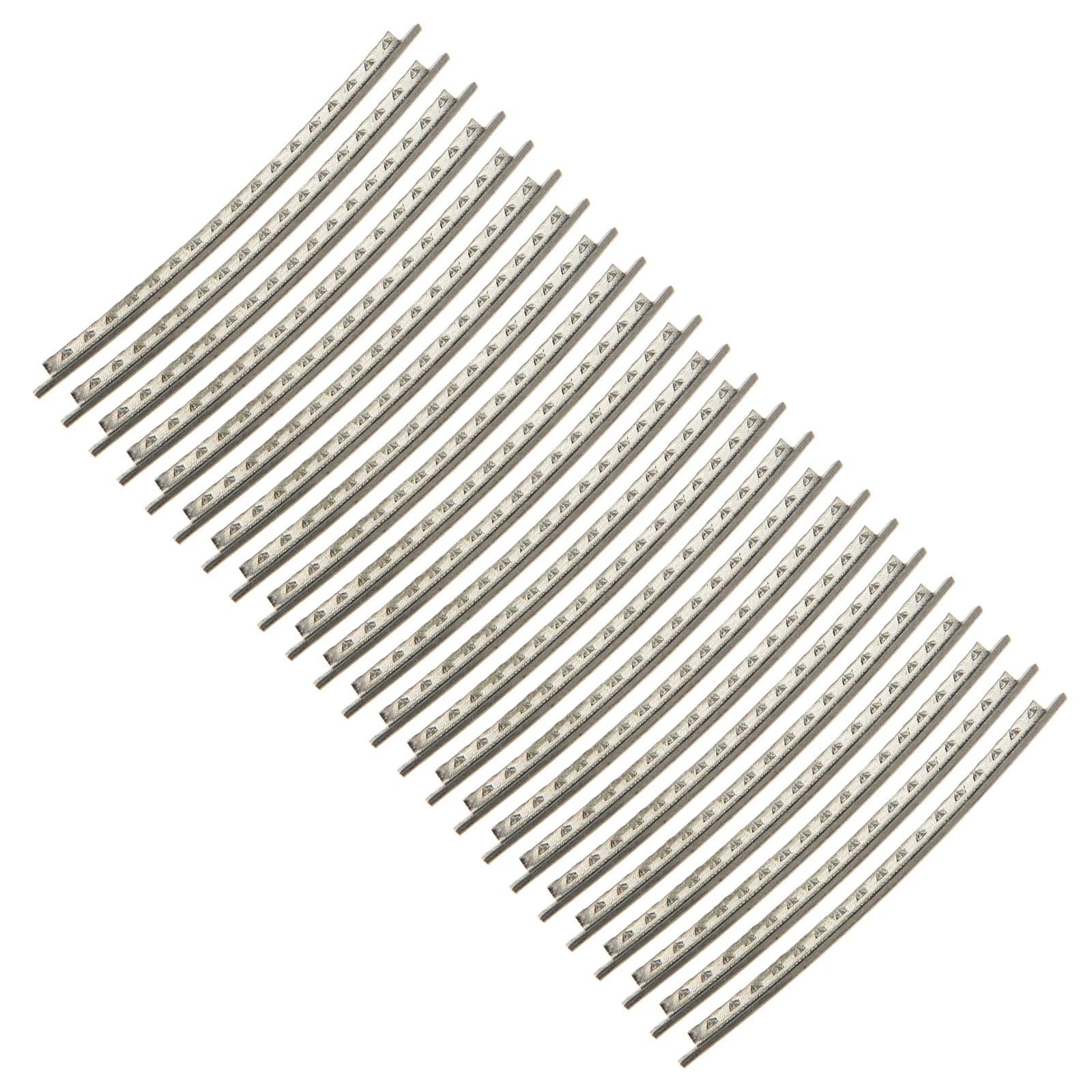 

24 Pcs Fingerboard Guitar Frets Guitars Metal Cupronickel Fretboard Accessories