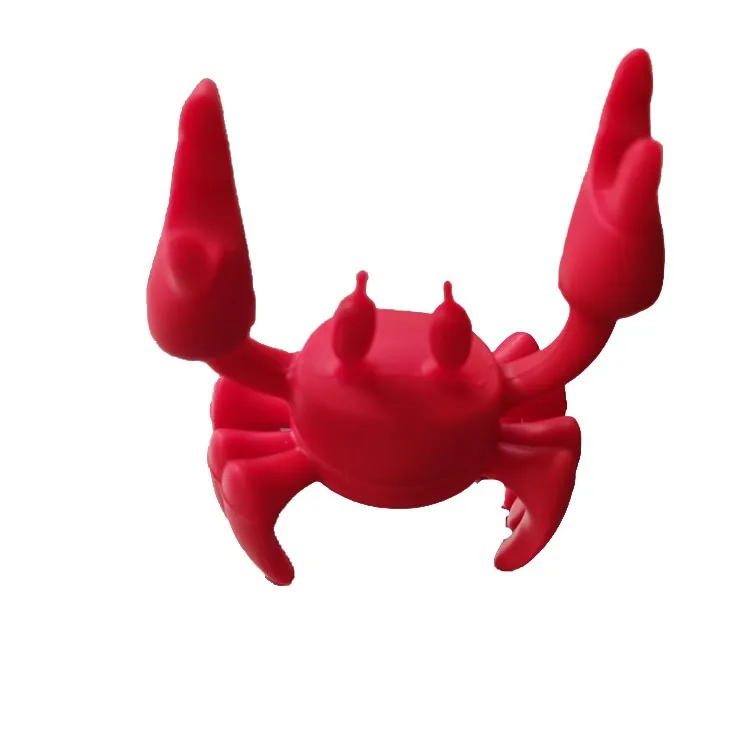 Crab Spoon Holder And Steam Releaser - Red